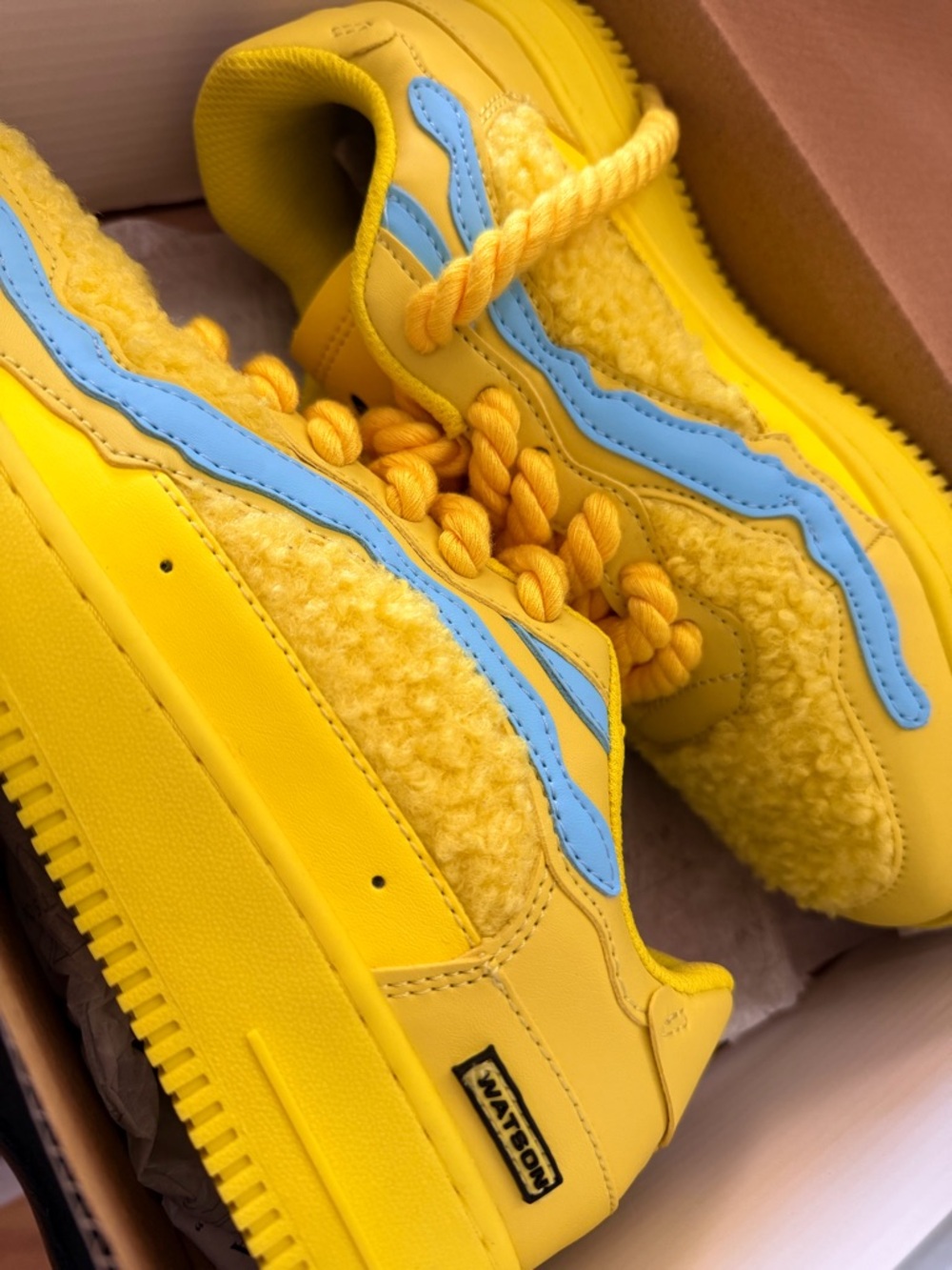 Bones Sneakers (unchained bear yellow)